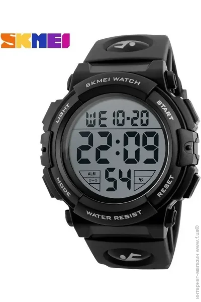 Skmei   1258 Black, 1258BK (17087)