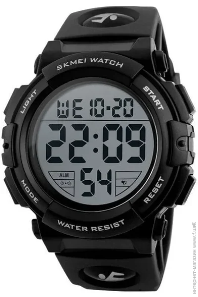 Skmei    1266 Black, 1266BK (17089)