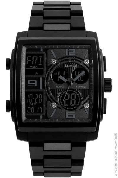 Skmei   1274 Black, 1274BK (15934)