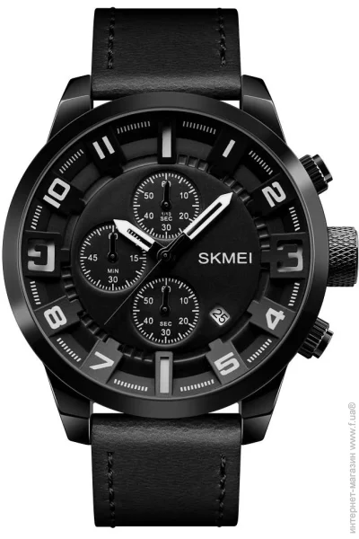 Skmei    1309 Black, 1309BK (17126)