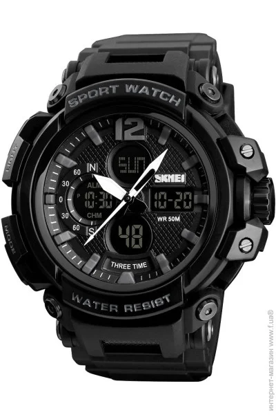 Skmei   1343 Black, 1343BK (15945)