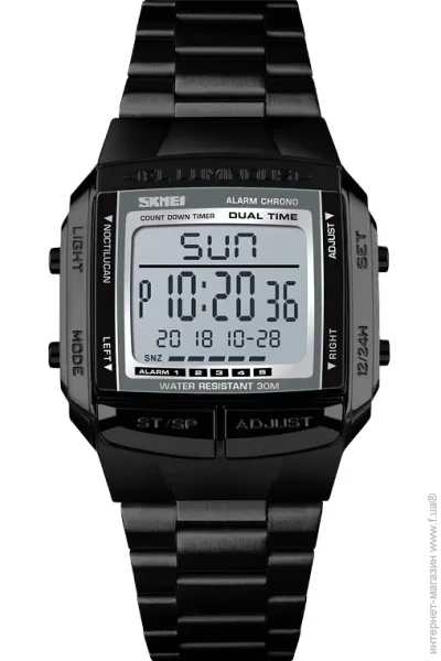Skmei   1381 Black, 1381BK (15946)