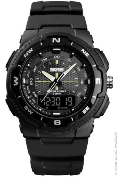 Skmei    1454 Black - Black (12383)