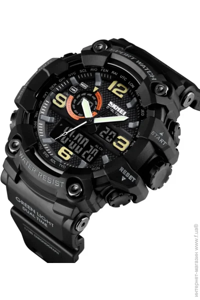 Skmei   1520 Black, 1520BK (17152)