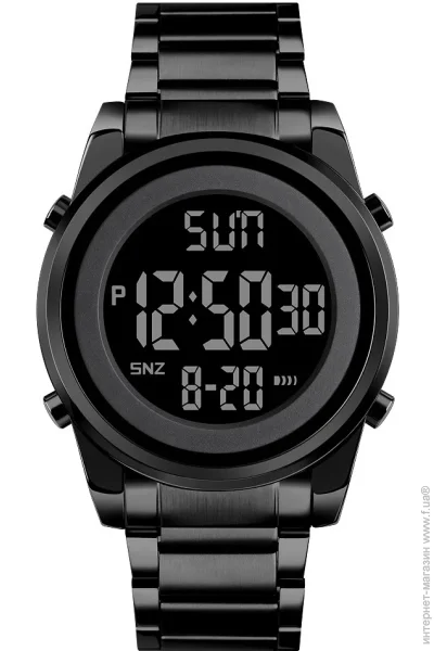 Skmei   1611 Black, 1611BK (15976)