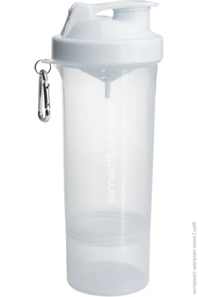  Smart Shake SmartShake Slim NEON Pure White (500 ml, pure white) (07017-01)