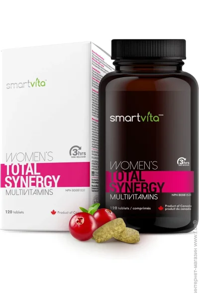 ³ Smartvita     ',  , ,   ,  㳺 Smart Release Total Synergy Multivitamins for Women's 120 