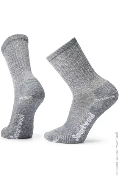  Smartwool Classic Hike Light Cushion Crew   (Light Gray, M) (SW SW012900.039-M)