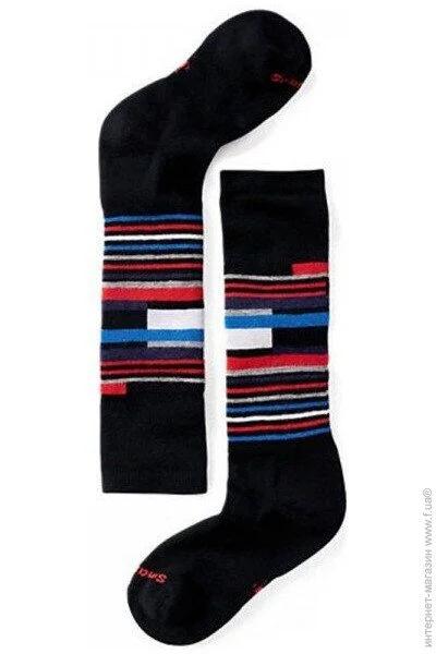  Smartwool  Kid`s Wintersport Stripe Black/White XS (1033-SW SW198.960-XS)