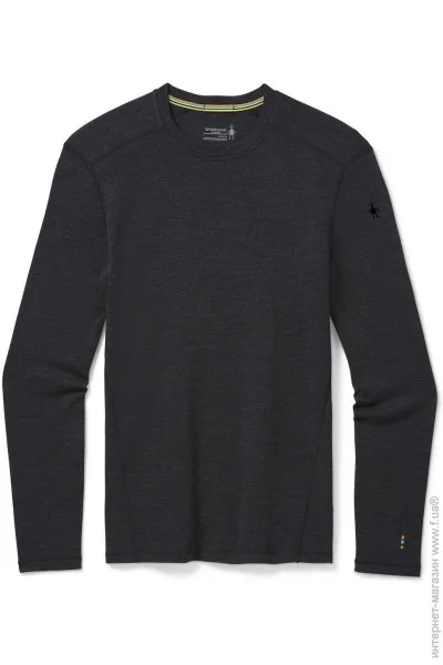  Smartwool Men`s Merino 250 Baselayer Crew Boxed   (Charcoal Heather, L) (SW SW016350.010-L)