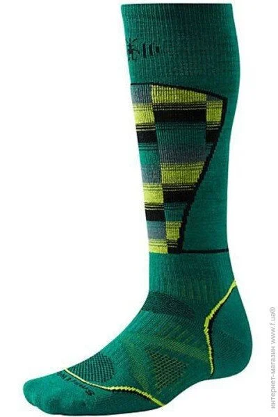  Smartwool Men"s PhD Ski Medium Pattern   (Alpine Green, XL) (SW SW018.676-XL)