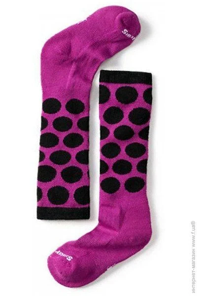  Smartwool  Smart Wool Girls" Wintersport All Over Dots Berry (1033-SW 01324.044-L)
