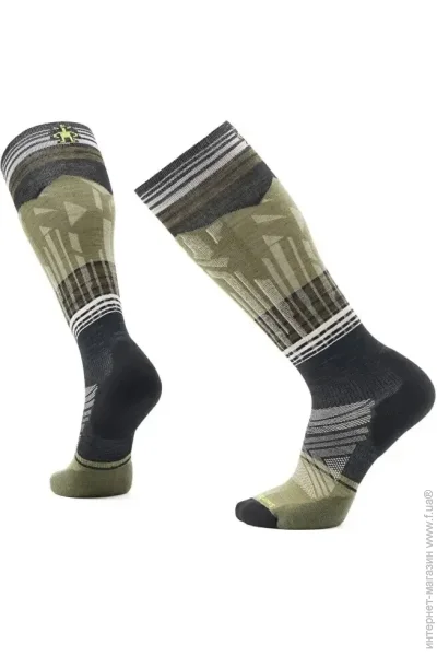   Smartwool Ski Targeted Cushion Summit Shot OTC Black XL (1033-SW SW002488.001-XL)