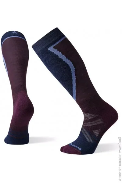   Smartwool Women's Performance Ski Full Cushion OTC Bordeaux S (1033-SW SW001277.590-S)