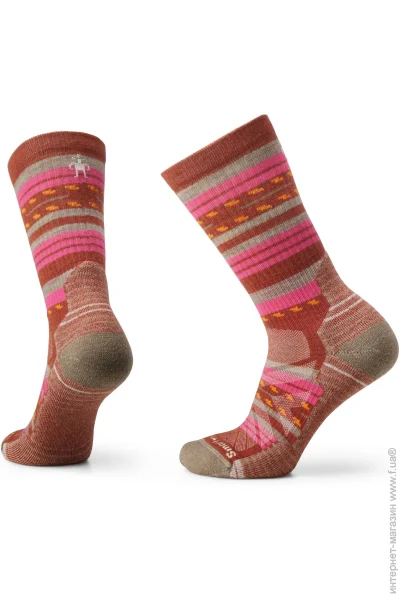  Smartwool Wms Hike Light Cushion Margarita Crew   (Picante, S) (SW SW001586.J33-S)