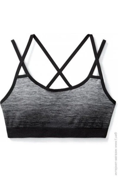   Smartwool  Wm's PhD Seamless Strappy Bra Black S (1033-SW 16023.001-S)