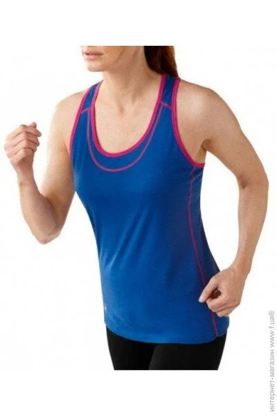   Smartwool  Wms PhD Ultra Light Tank Bright Blue S (1033-SW SO133.378-S)