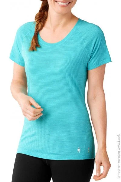  Smartwool Women`s Merino 150 Baselayer Pattern Short Sleeve XS, light capri (17254.438-XS)
