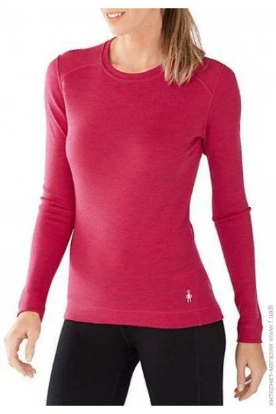 Smartwool Wms NTS Mid 250 Crew   (Potion Pink Heather, L) (SW SS224.907-L)