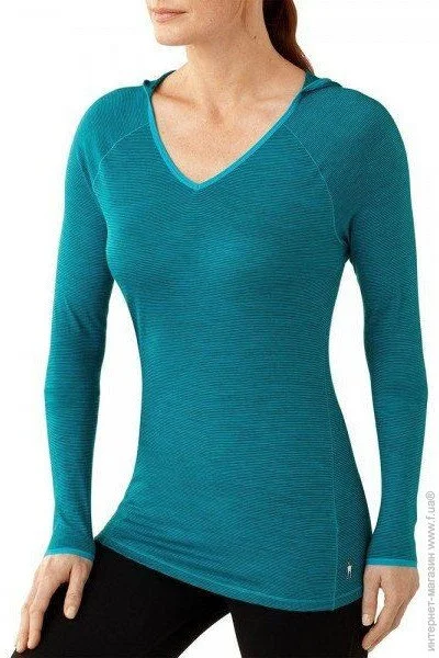  Smartwool  Women`s NTS Micro 150 Pattern Hoody Capri XS (1033-SW SN413.810-XS)