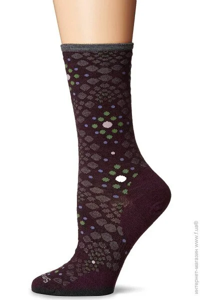  Smartwool Women"s Pompeii Pebble Crew   (Bordeaux Heather, S) (SW 10415.587-S)
