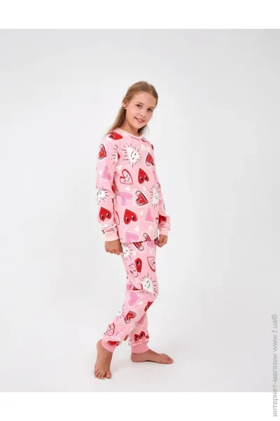 Піжама для дівчинки SMIL 104858-1 Малюнок р. 128 (104858-1-risunok-56995) Піжама для дівчинки SMIL 104858-1 Малюнок р. 128 (104858-1-risunok-56995)