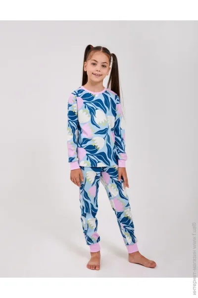 Пижамный комплект Пижама для девочки SMIL 104867-1 Рисунок р. 92 (104867-1-risunok-55588) Пижамный комплект Пижама для девочки SMIL 104867-1 Рисунок р. 92 (104867-1-risunok-55588)