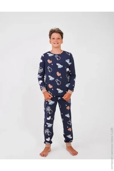 Піжама для хлопчика SMIL 104870-1 Малюнок р. 98 (104870-1-risunok-56915) Піжама для хлопчика SMIL 104870-1 Малюнок р. 98 (104870-1-risunok-56915)