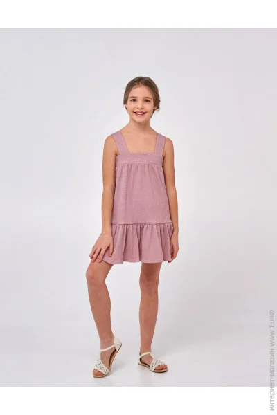 Сарафан для дівчинки SMIL 120379 Чайна троянда р. 134 (120379-cajnaa-roza-44232) Сарафан для дівчинки SMIL 120379 Чайна троянда р. 134 (120379-cajnaa-roza-44232)