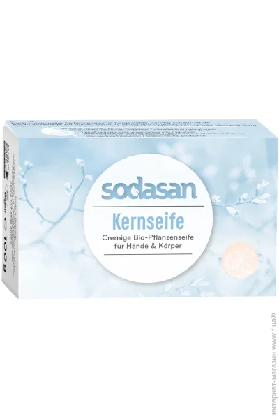 Sodasan Мыло органическое Нежное 100 г Sodasan Мыло органическое Нежное 100 г