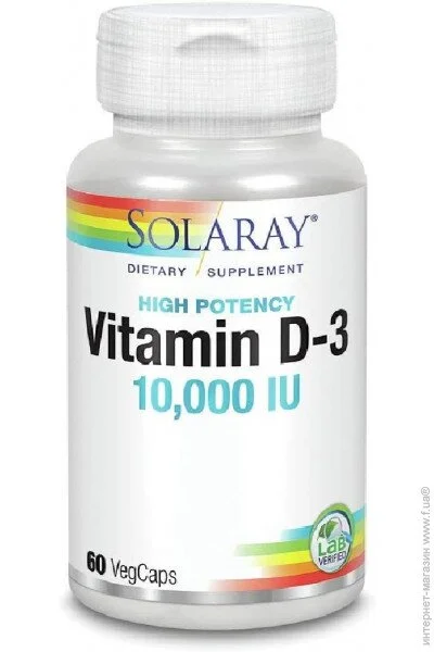 ³ ³ D-3 10000 IU Solaray 60  (SOR75250)