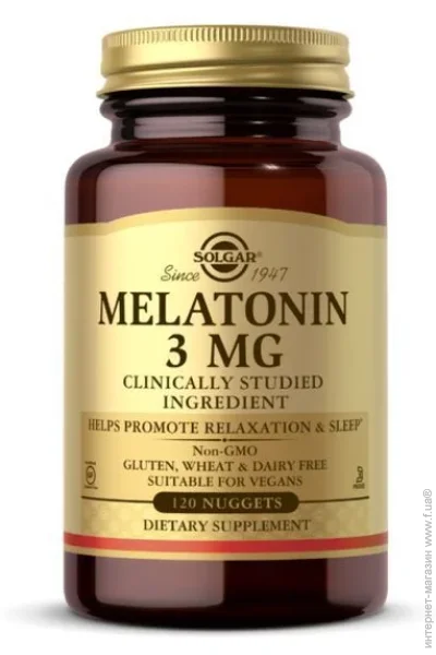 Solgar Melatonin 3 -120 