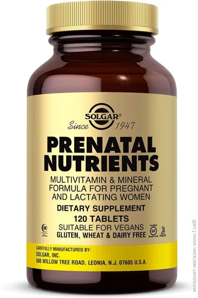  Solgar     Prenatal Nutrients 120 