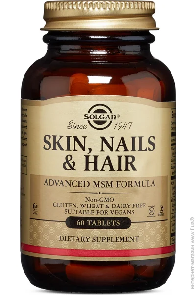 Solgar ³ Skin, Nails & Hair 60  (4384302469)
