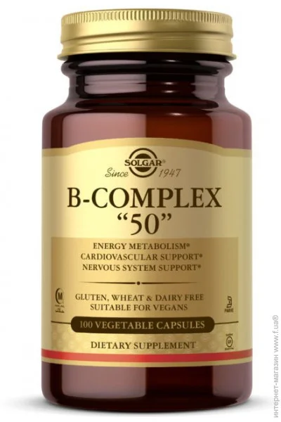    Solgar B-Complex 50, 100 