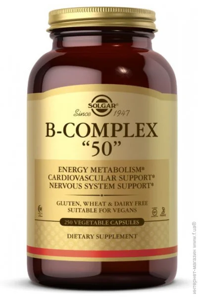    Solgar B-Complex 50, 250 