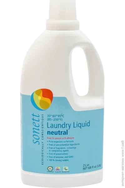 Гель для прання Sonett нейтральна серія 2000 мл (4007547501829) Гель для прання Sonett нейтральна серія 2000 мл (4007547501829)