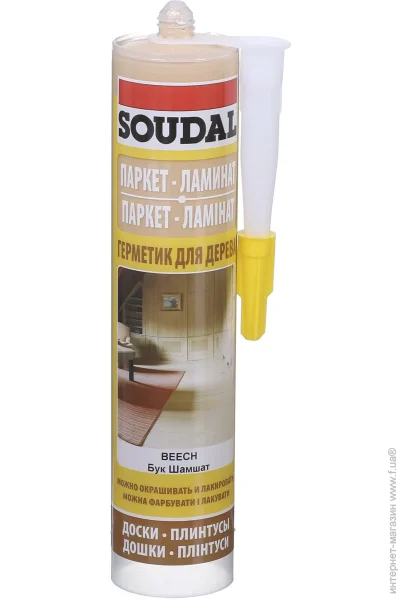 Soudal Герметик для дерева Бук 280 мл Soudal Герметик для дерева Бук 280 мл