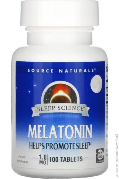   1, Sleep Science, Source Naturals, 100  (SN0719)