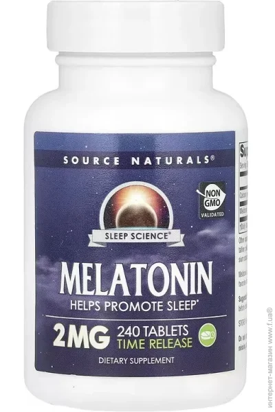    , 2 , Melatonin, Source Naturals, 240  (SN0064)