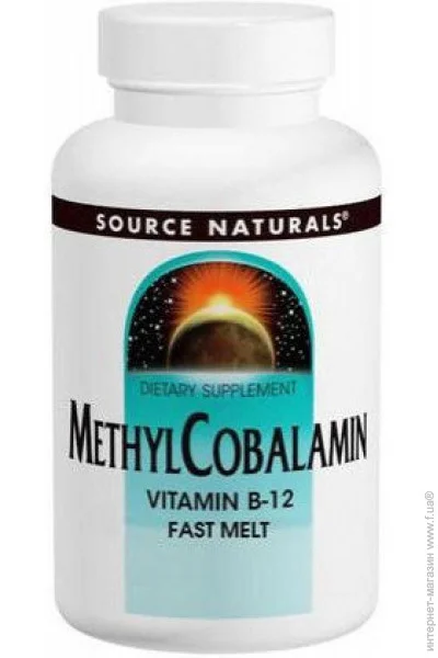  Source Naturals B-12 Fast Melt 5 mg 60 Tabs (000004960)