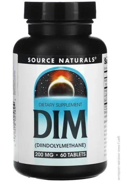 Source Naturals DIM 200mg - 60 tabs (2023-10-2708)