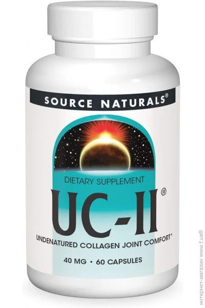 ̳    II, UC-II, Source Naturals, 60  (SN2375)