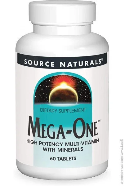 Source Naturals  Mega-One 60  (4384304758)