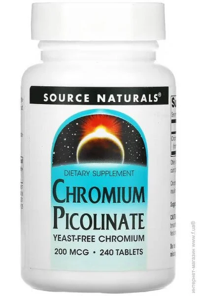 ³   Source Naturals Chromium Picolinate, 240 