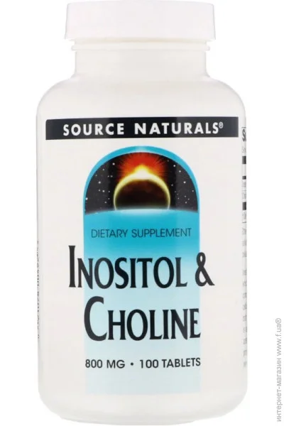    Source Naturals Inositol & Choline, 100 