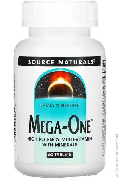 ³   Source Naturals Mega-One, 60 