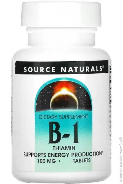    Source Naturals Vitamin B1 Thiamin 100 mg, 100 