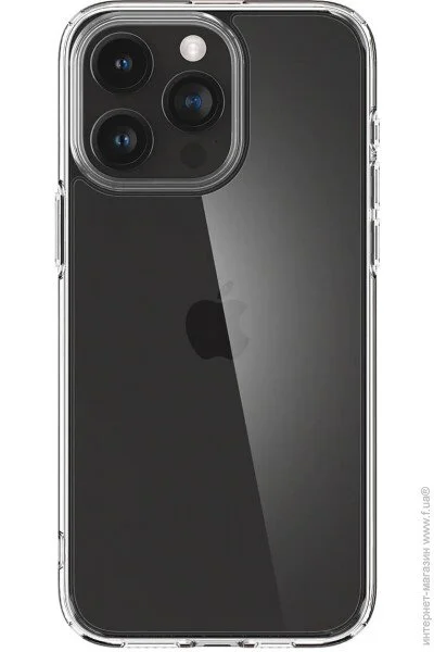  Spigen  Apple iPhone 15 Pro Max Ultra Hybrid, Crystal Clear (ACS06565)
