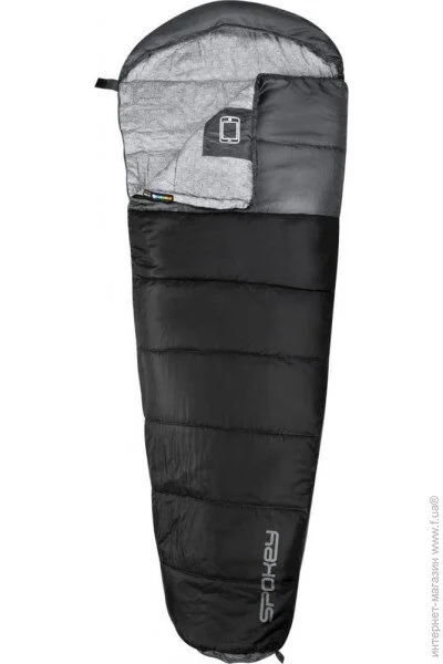 Spokey Спальний мішок Mummy NORDIC 250, чорний (M-7366893) Spokey Спальний мішок Mummy NORDIC 250, чорний (M-7366893)
